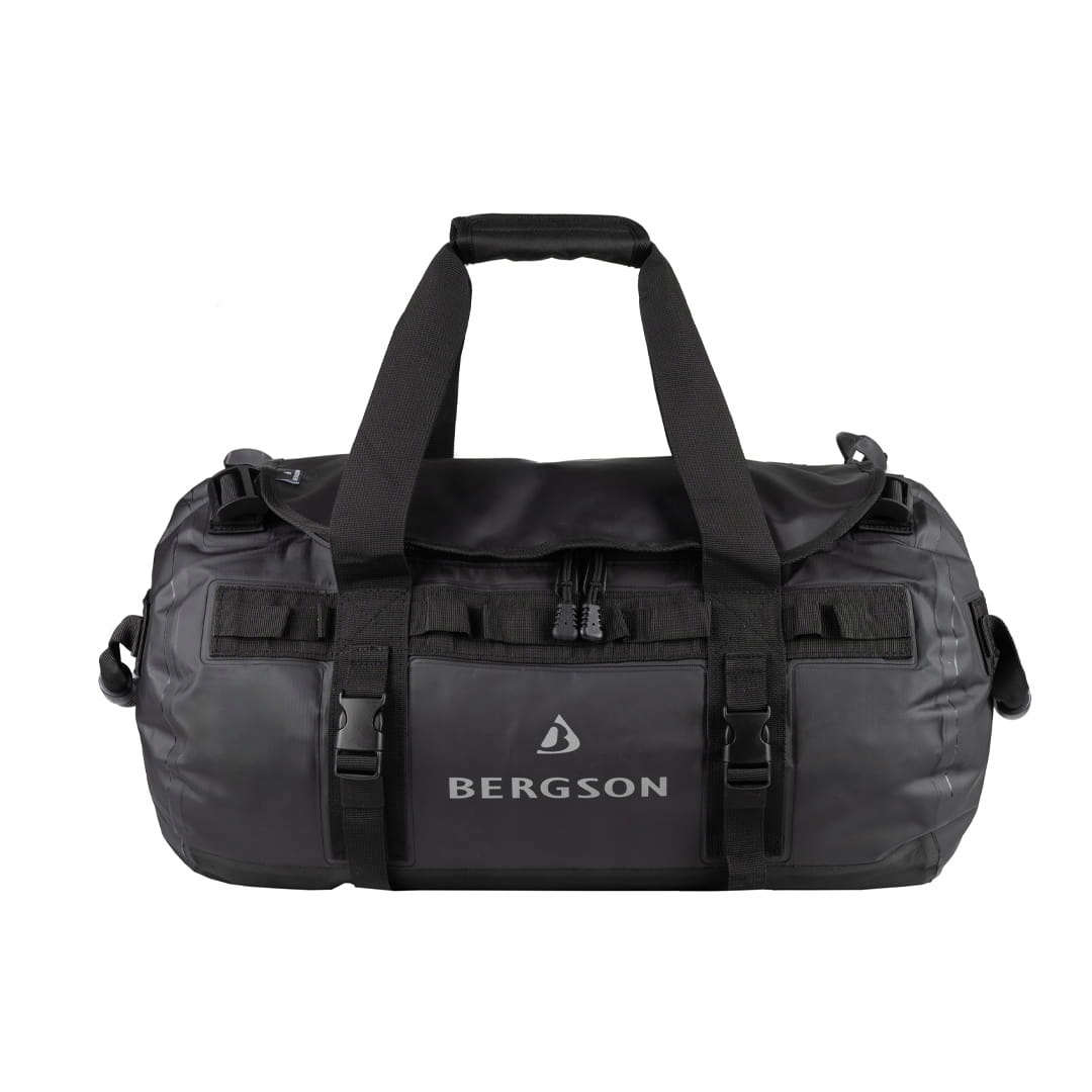 Torba Wodoodporna Bergson Nomad Pack Pojemność 40L Czarna