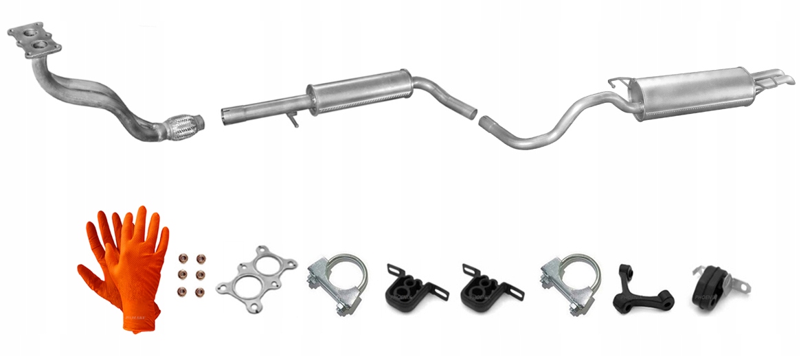 Vw Golf IV 1.6 (1999-2006) Kombi Výfukový Systém