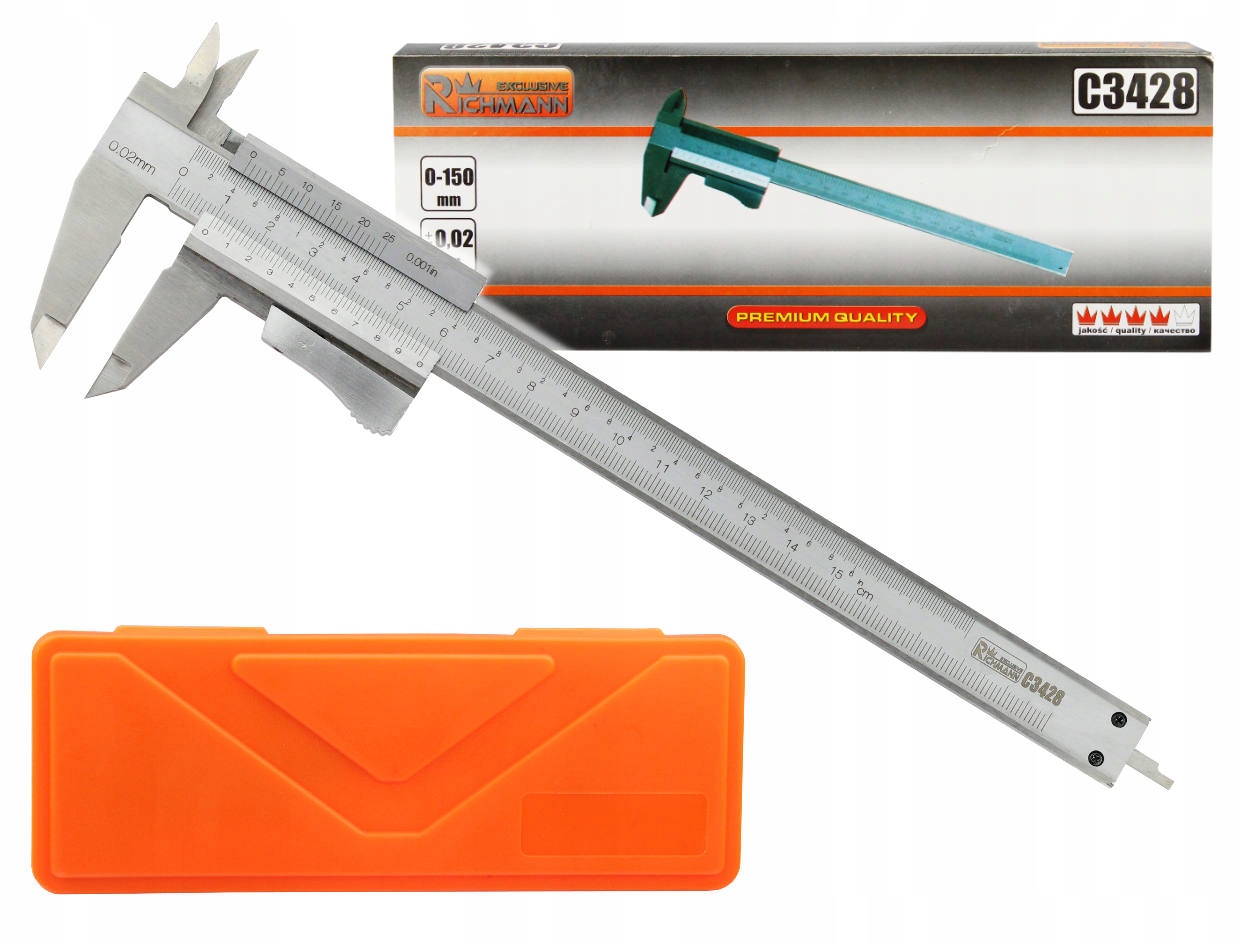 Suwmiarka Richmann C3428 Auto-lock 150 mm 0,02 mm