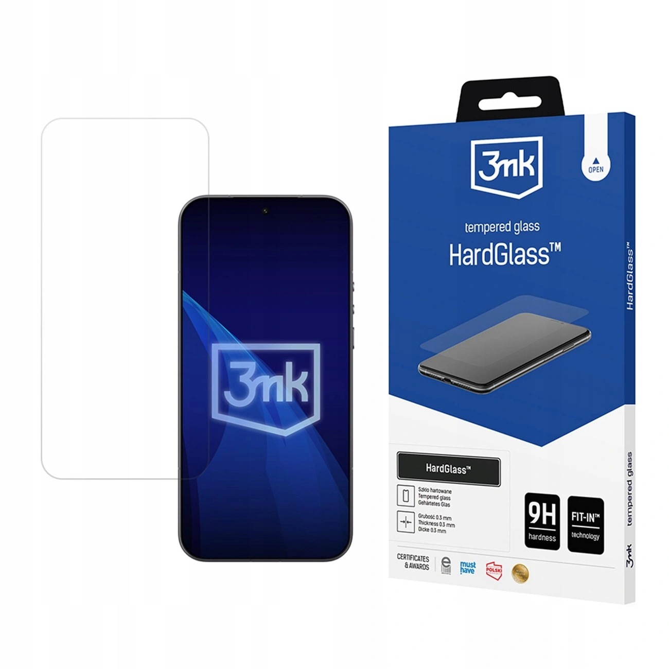 Szkło hartowane 3mk HardGlass na Xiaomi 17 Ultra