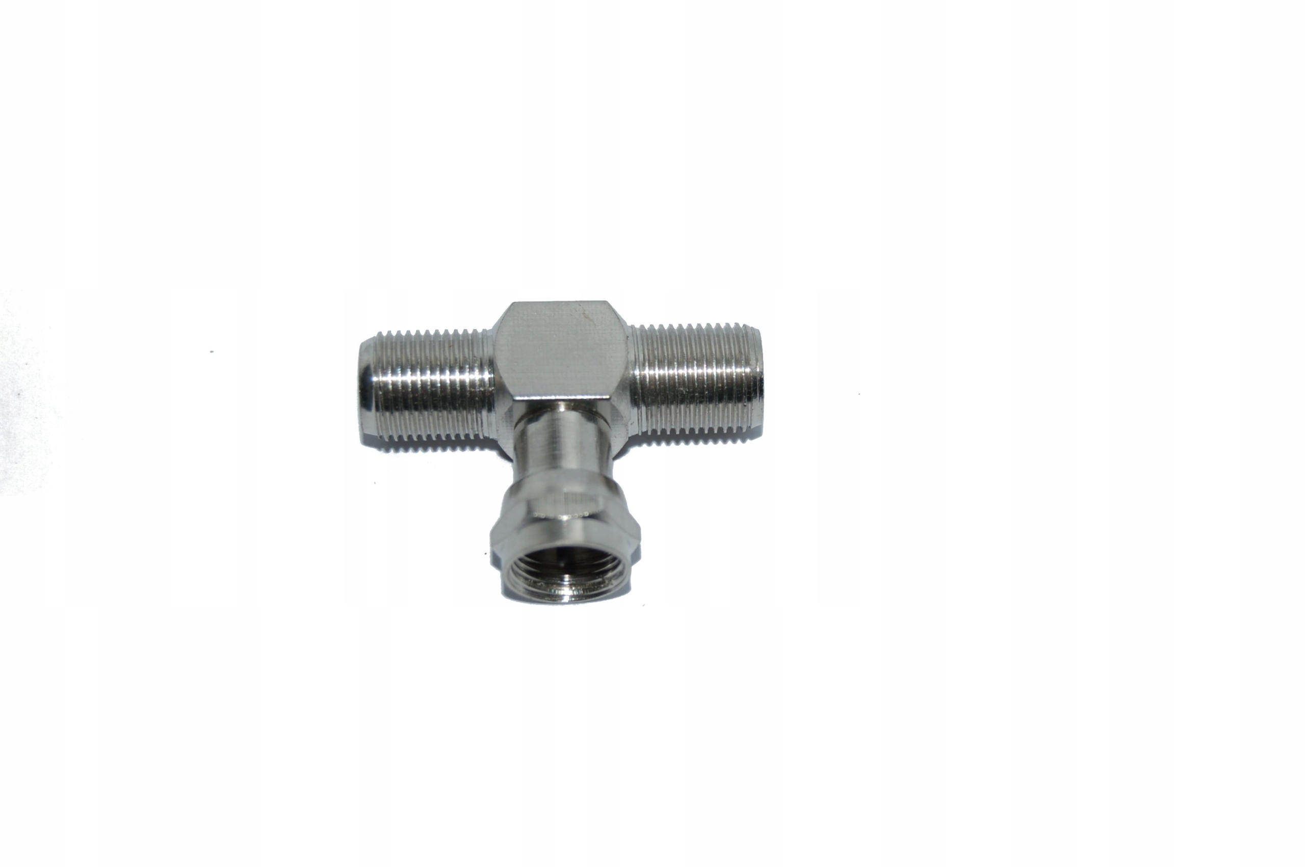 rozgałęźnik rozdzielacz antenowy wtyk F 2 gniazda F