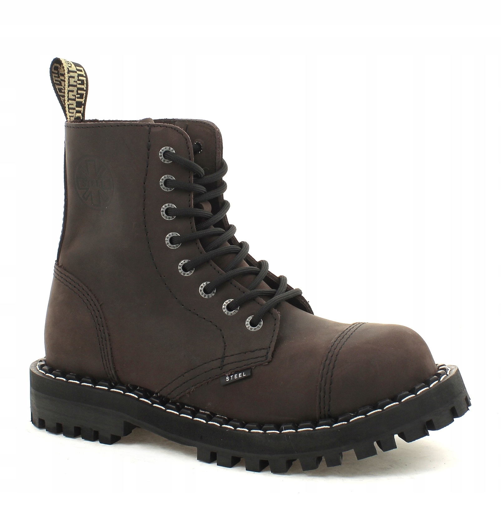 

Glany Steel Brązowe 8-DZIUR 114/O/CR.BR 47