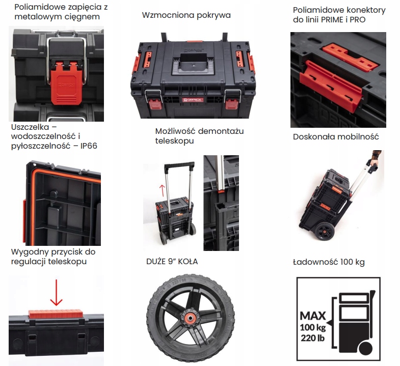 QBRICK System PRIME Cart Brand Qbrick system