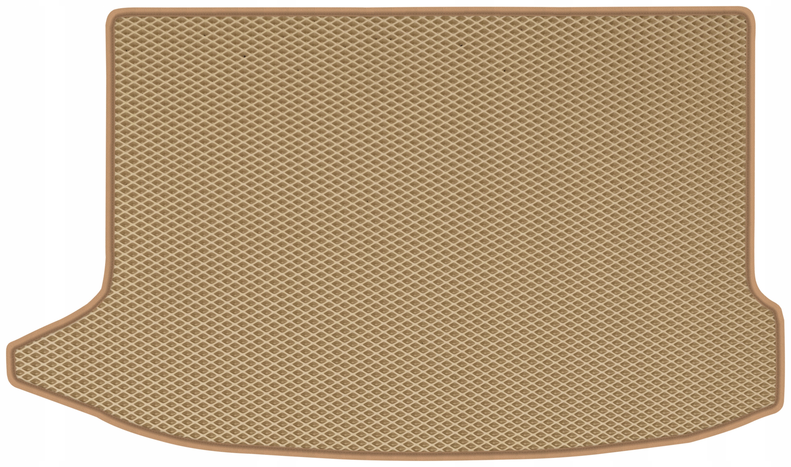 Hyundai Kona Crossover 2017- Koberec do zavazadlového prostoru Béžový kosočtverec