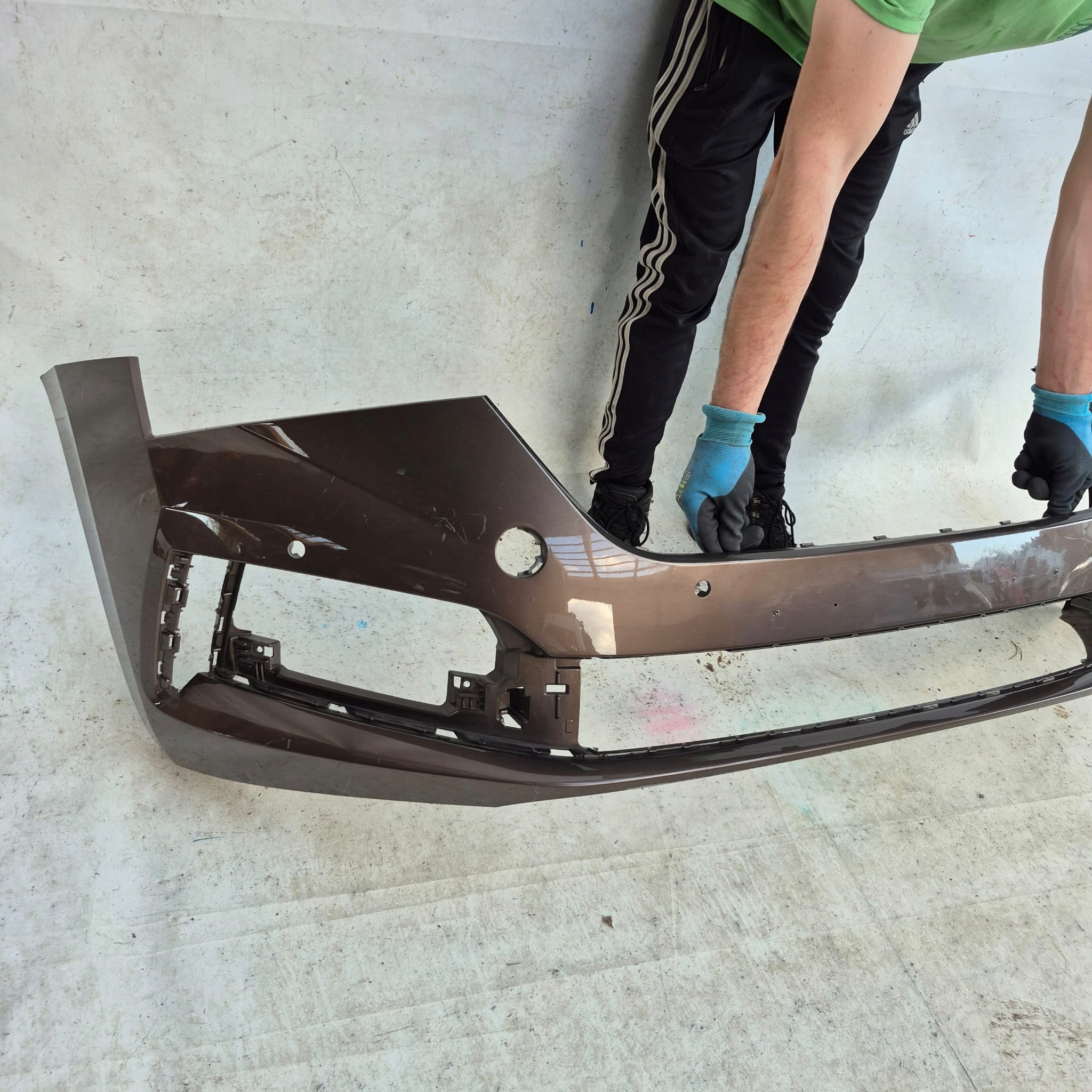 SKODA SCALA 19- bumper front front 4XPDC 657807221