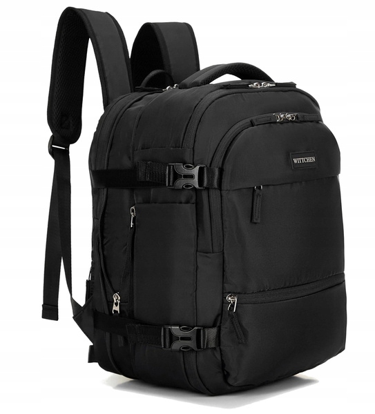 Plecak do samolotu Wittchen 56-3S-018 czarny 40x30x20 do Wizz Air