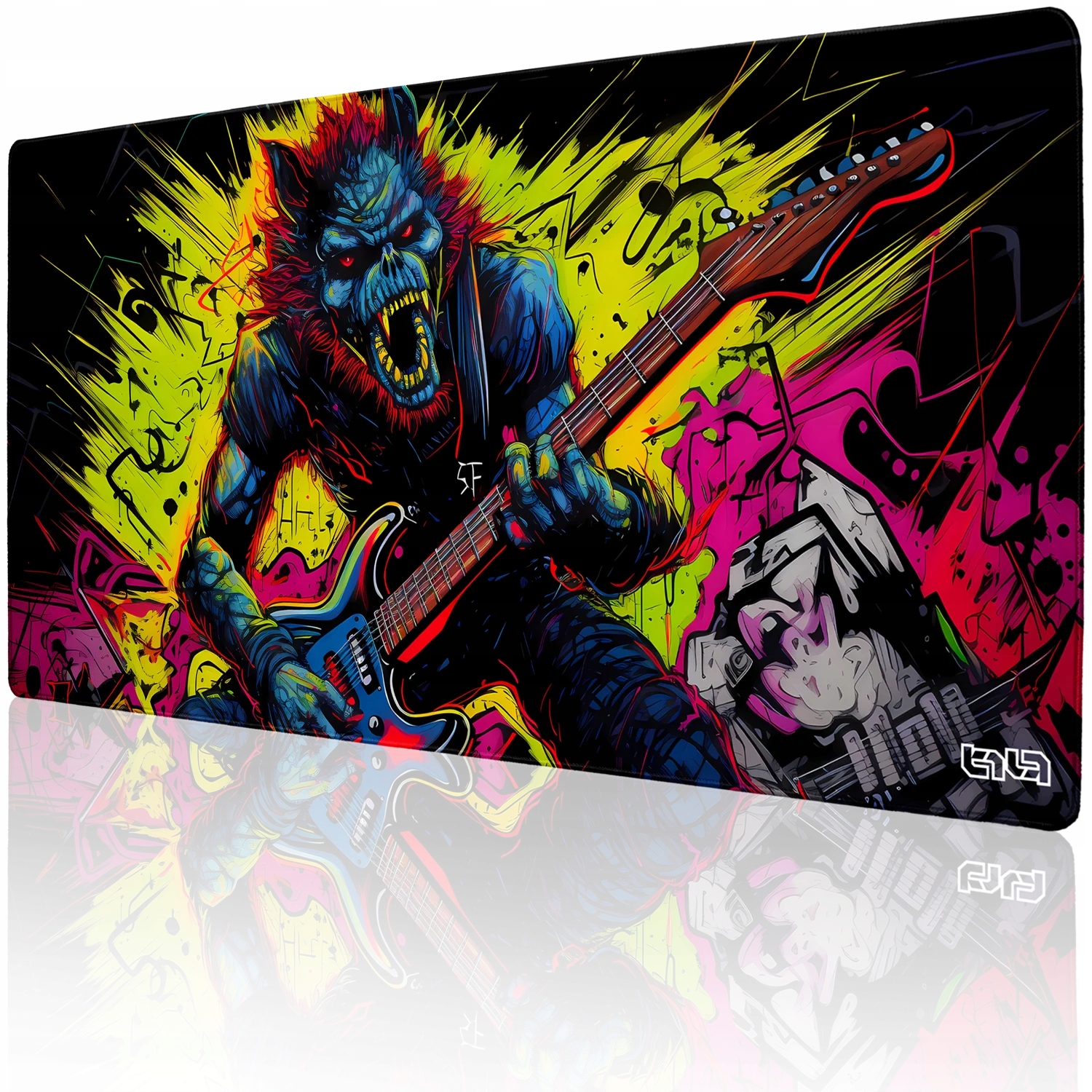 Velká Podložka Pod Myš Vlkodlakorock 100x50 Tilt XXL Velká XL Gamingová