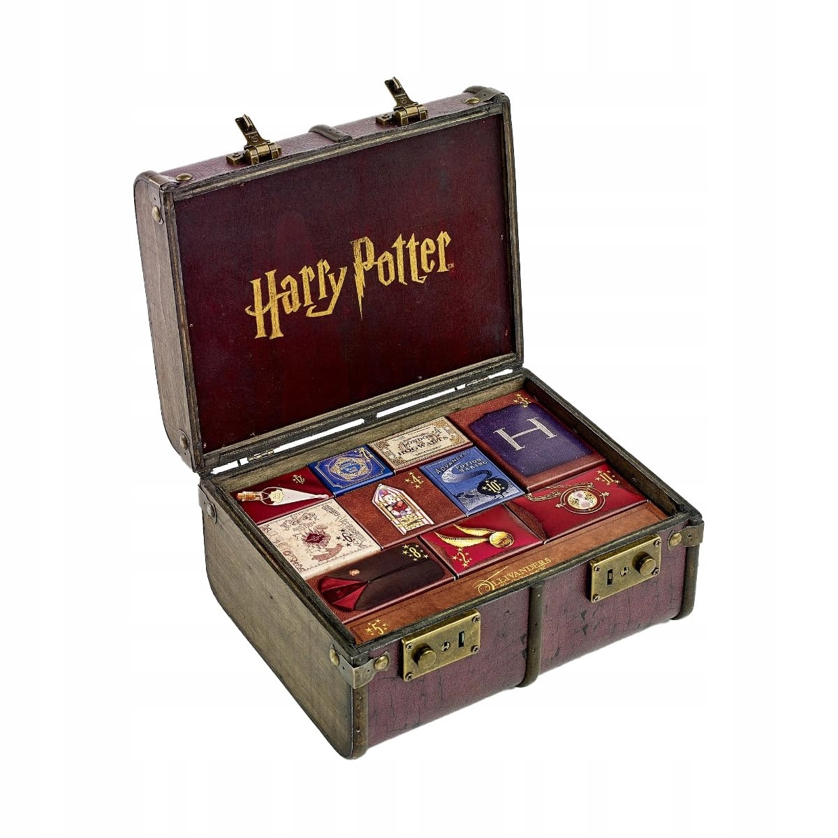 Адвент-календарь Harry Potter Hogwarts в виде сундучка, 24 украшения и аксессуара — фото 6
