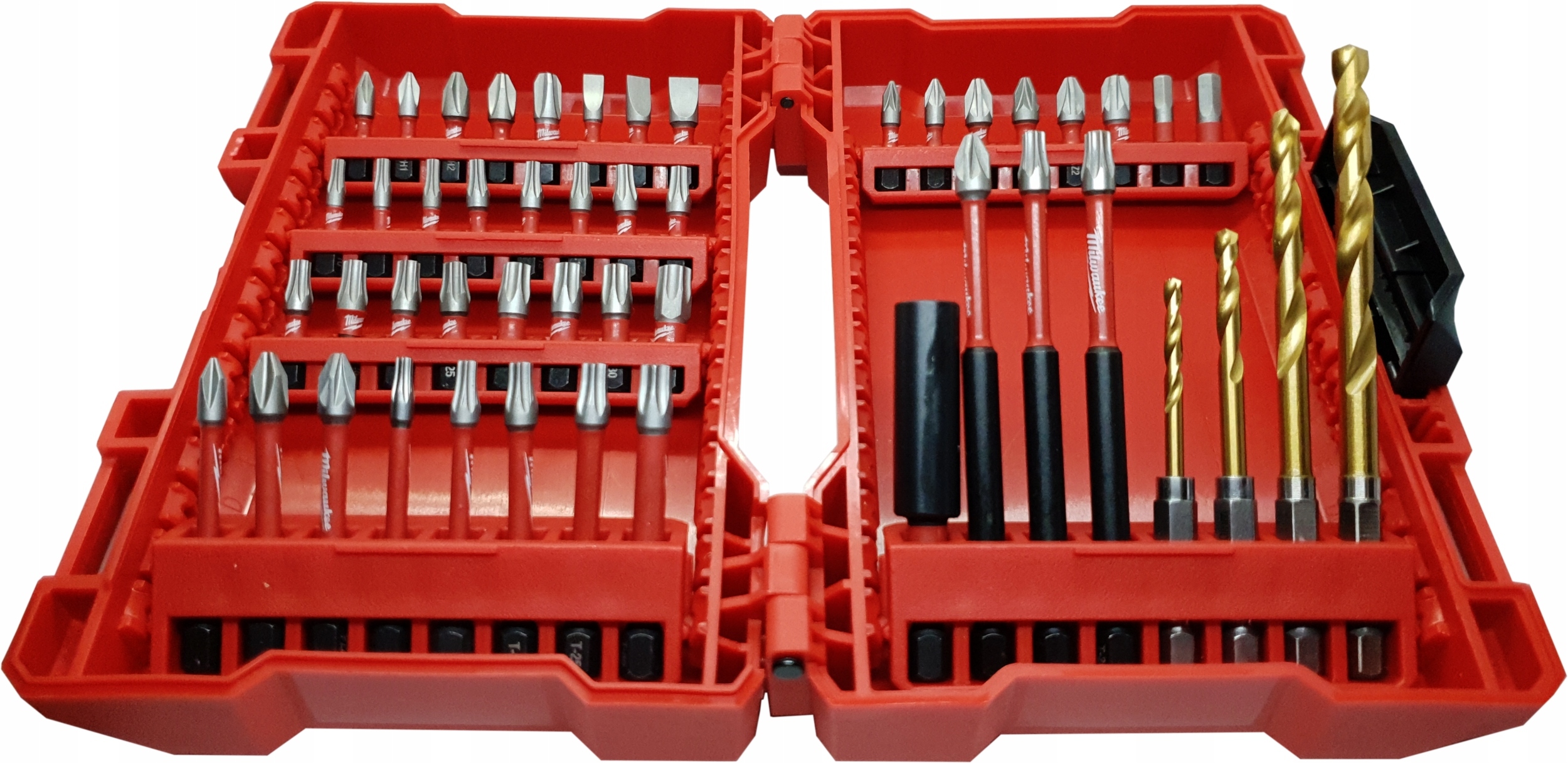 Набор битов ударного сверла 48 частей Милуоки