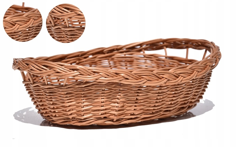 Taca wiklinowa Tacka na pieczywo chleb wiklina