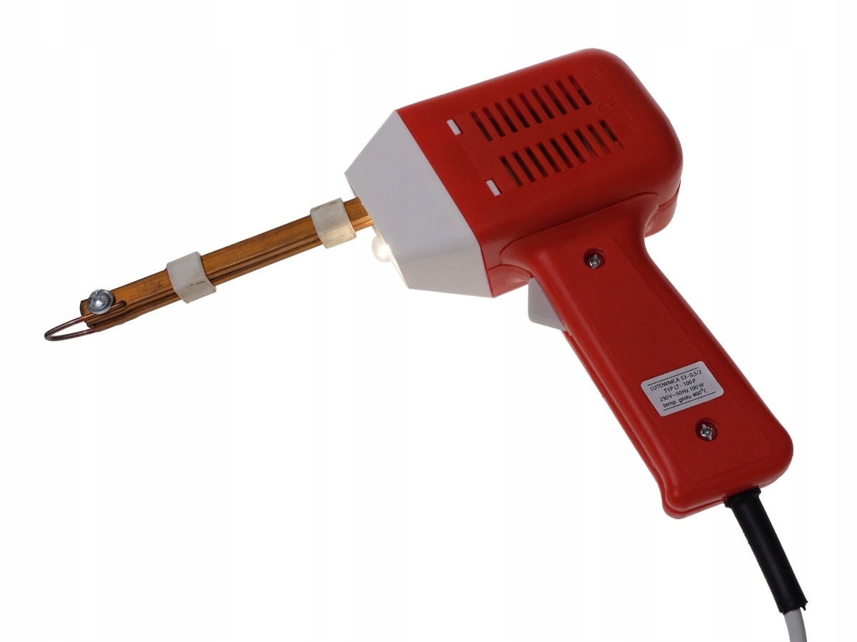 LUTOWNICA TRANSFORMATOROWA 100 W LT 100 PISTOLETOWA SIECIOWE ZASILANIE Marka Inna