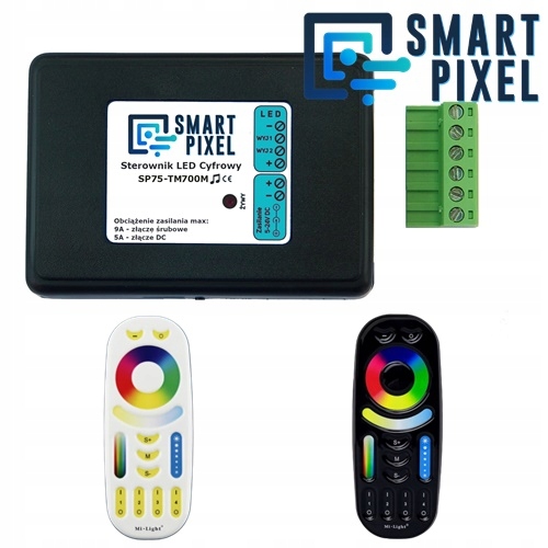 Digitálny ovládač Led pásky TM1814 12V-24V Smart Pixel SP75-TM700