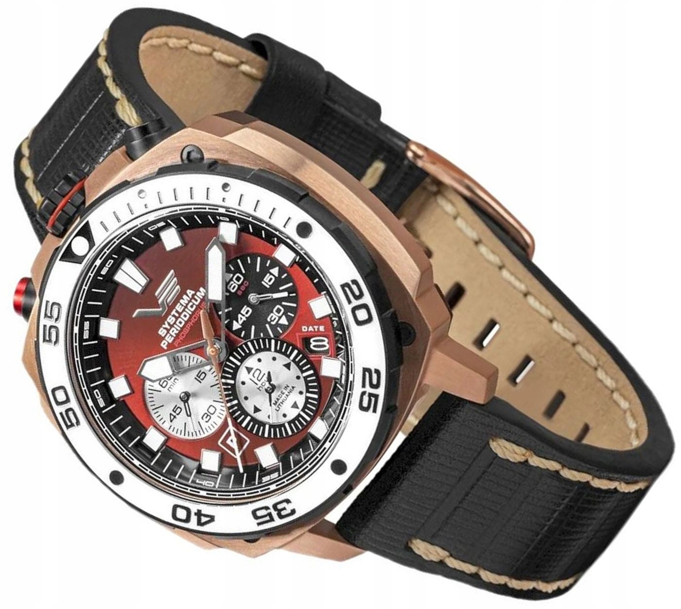 Pánské Hodinky Vostok Europe VK67-650E724 Dárková Sada Chrono Originál