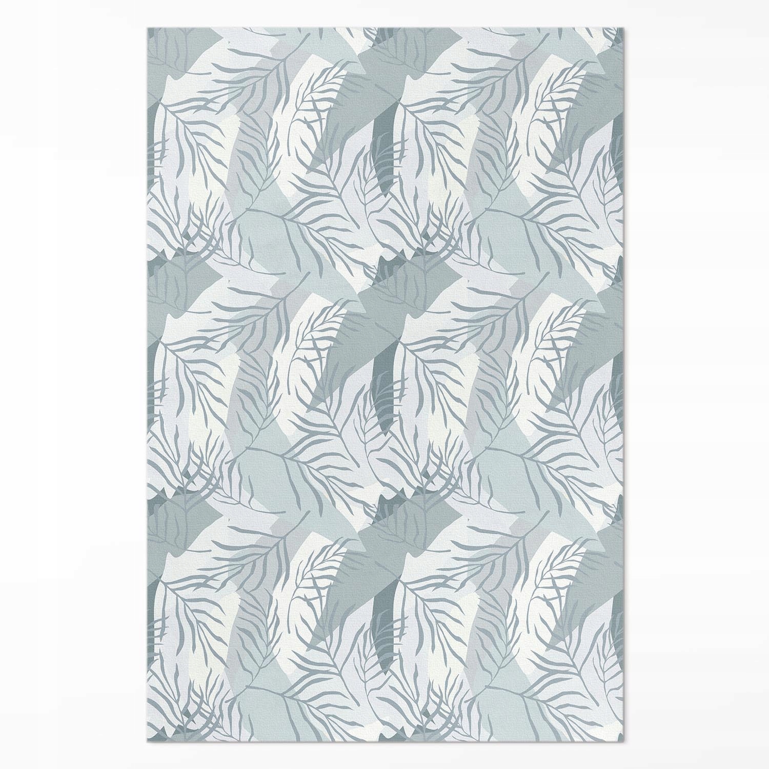 Moderný koberec Vinyl Salon Jemné vetvičky na svetlom pozadí 100 x 150 cm