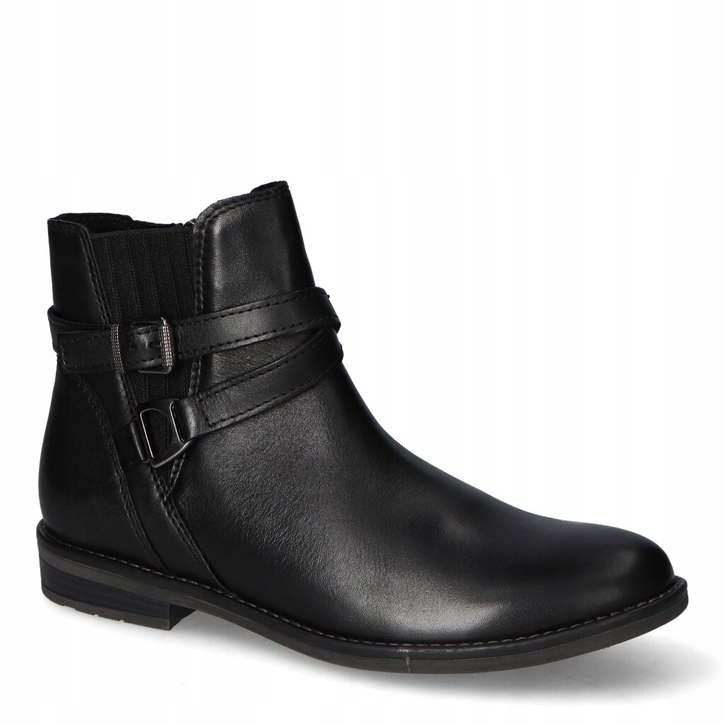 Kotníkové Boty Marco Tozzi 2-25300-41/001 Černé lico 39