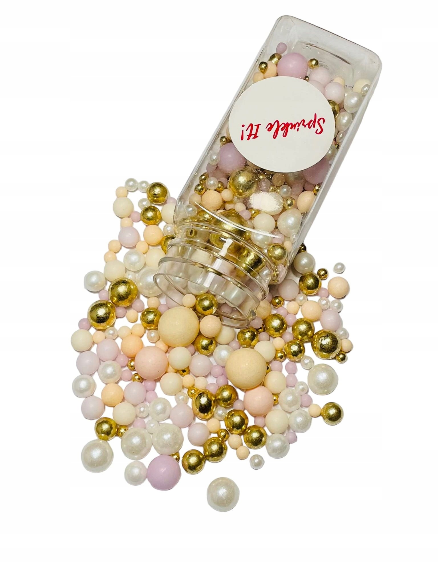 Levně Cukrový posyp Prosecco Time Sprinkle It! 1000 g 1 kg Velká Apaka