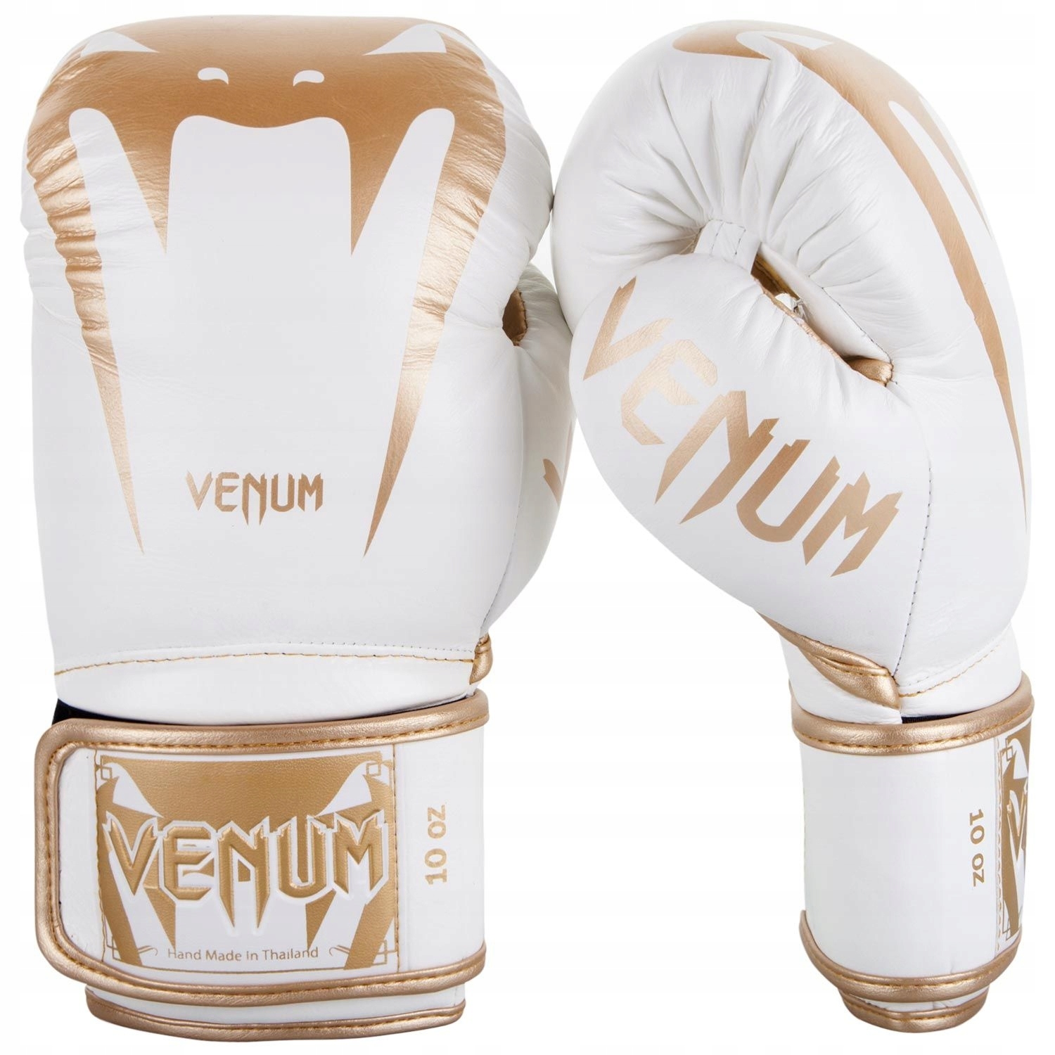 Boxerské Rukavice Venum Model Giant 3.0 Venum 10OZ Bílý Zlatý