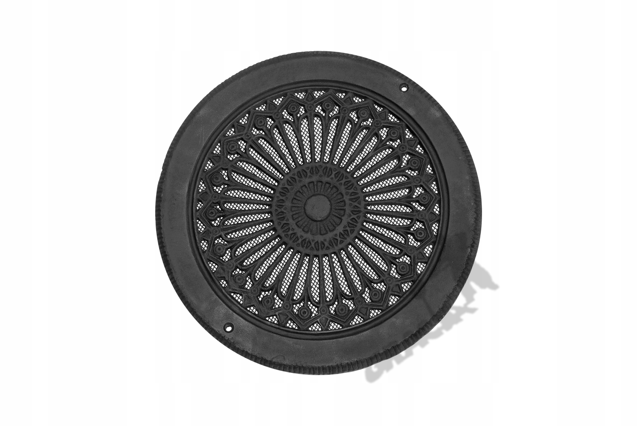 Kratka Wentylacyjna Nr 07 Okrągła Duża Żeliwna Retro