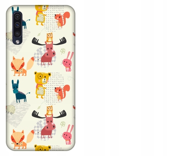 

Etui pokrowiec Samsung Galaxy A50 Slodkie zwierzat