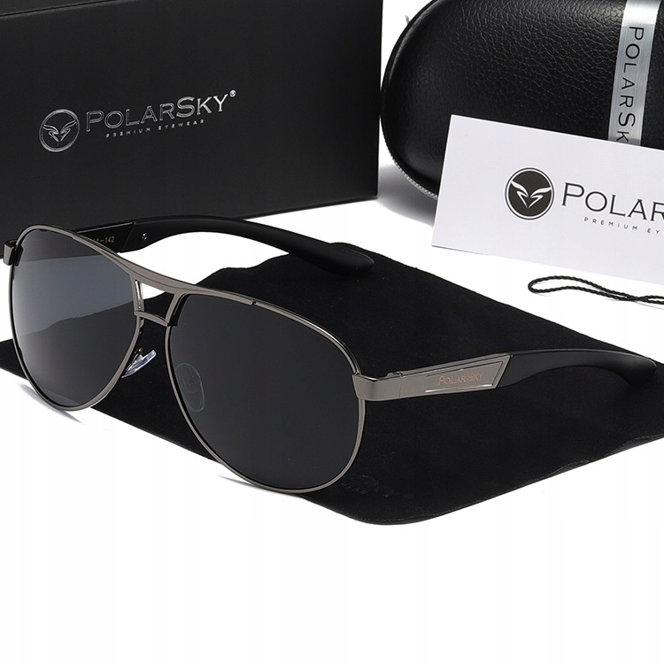 

Okulary Z Polaryzacją UV400 Aviator Polarsky