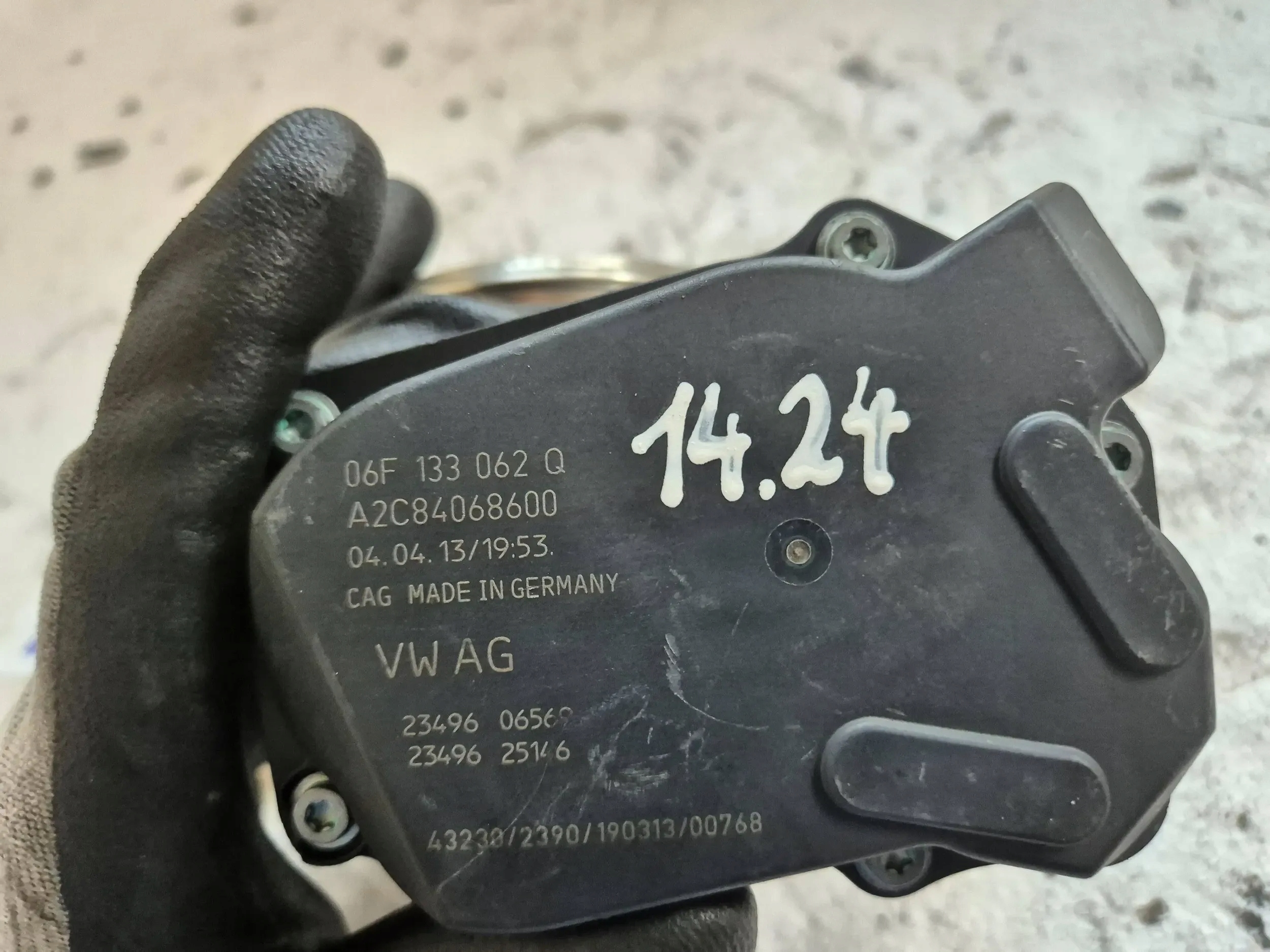 Valvola a farfalla 06F133062Q Audi A5 8T A4 B8 1.8 2.0 TFSI