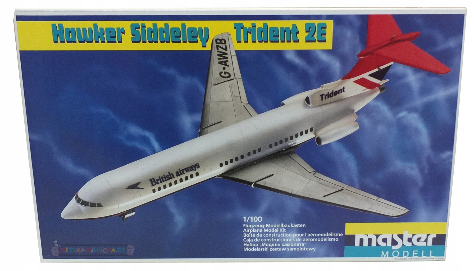H.s. Trident 2E Master Modell ex Veb Plasticart
