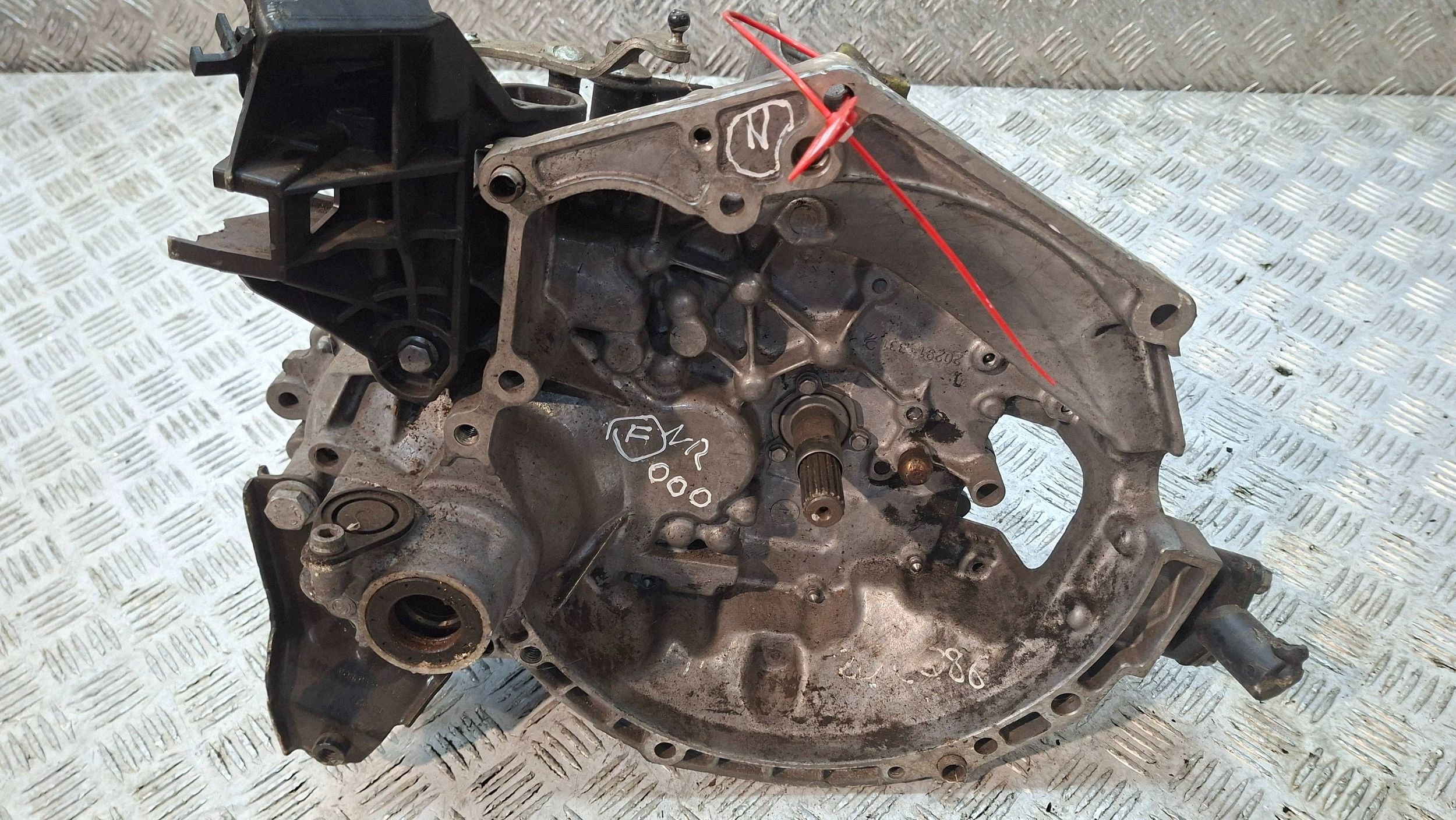 getriebe 20CQ86 PEUGEOT 207 1.4 8V 2006