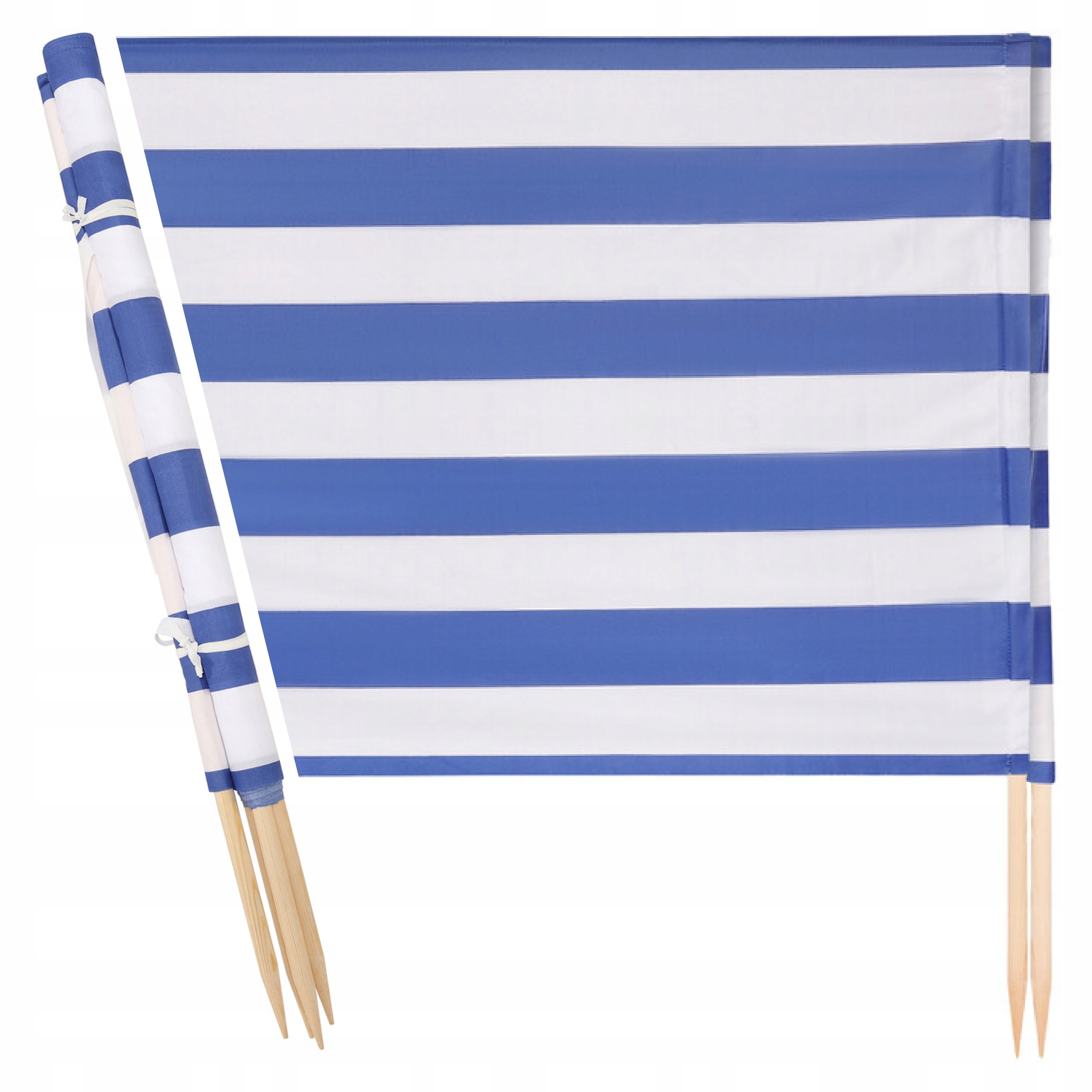 Paraván 4 M na pláž do zahrady Dlouhé pruhy Moře Ladeheid Polský