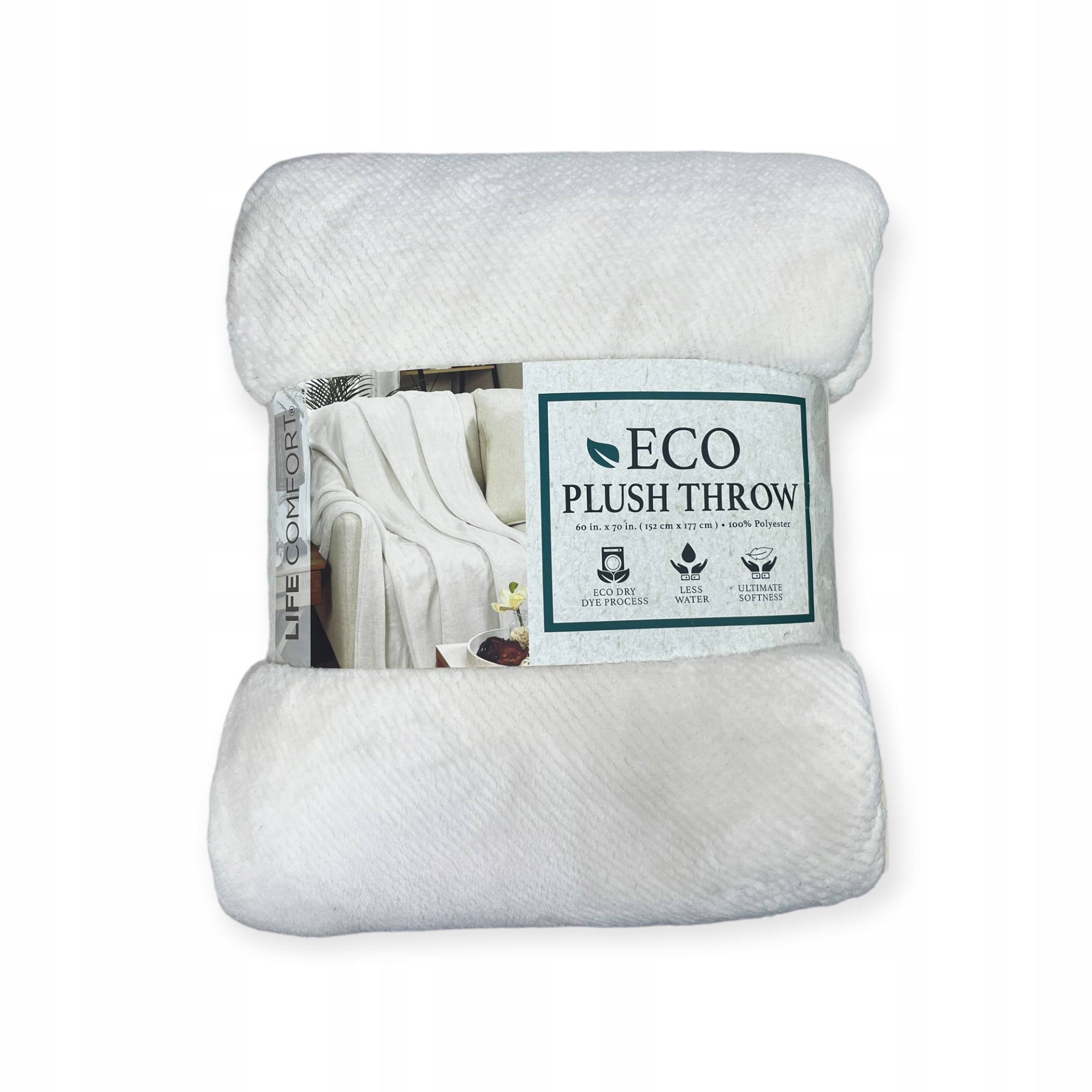 Měkká teplá deka Eco Plush Throw