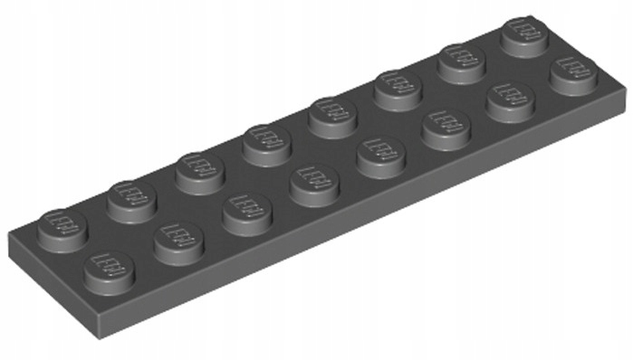 

Lego Płytka 2x8 Ciemno Szara (3034/4210997) 1szt