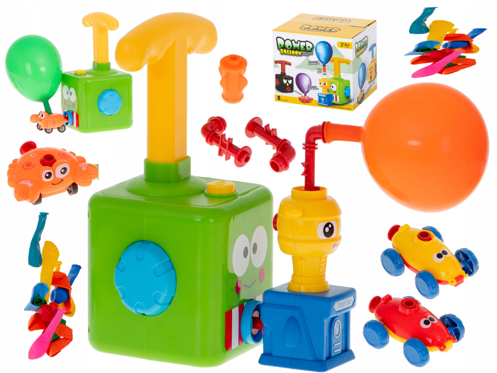 

Samochód Aerodynamiczny Wyrzutnia Balonów Żaba