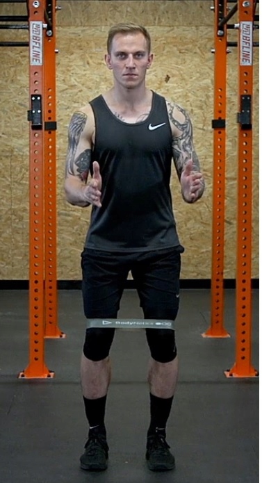 ZESTAW MINI POWER BAND BODYNETICS 3 POZIOMY OPORU Szerokość 50 mm