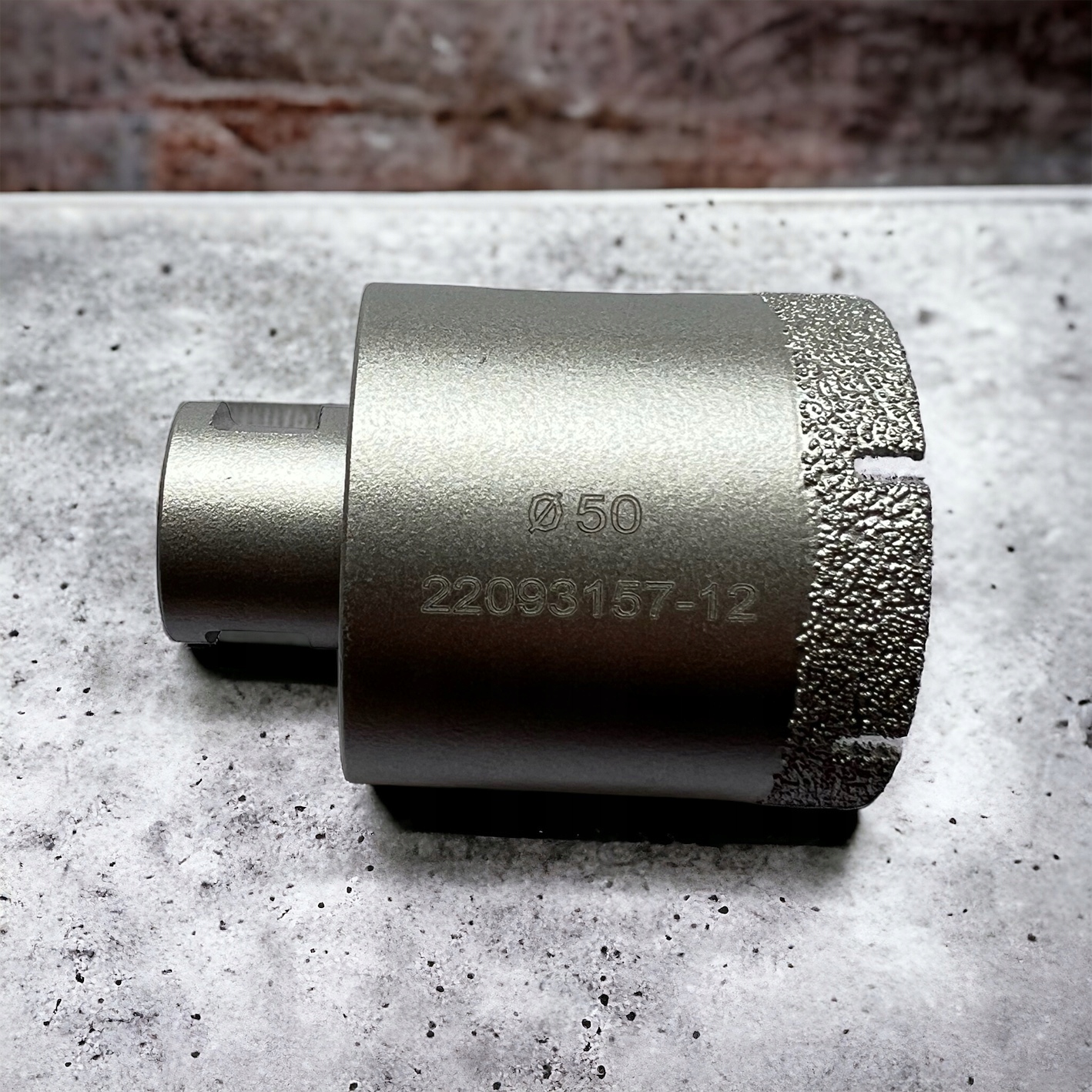 Korunkový Vrták – vrták do slinuté dlažby 40 mm s uchycením M14