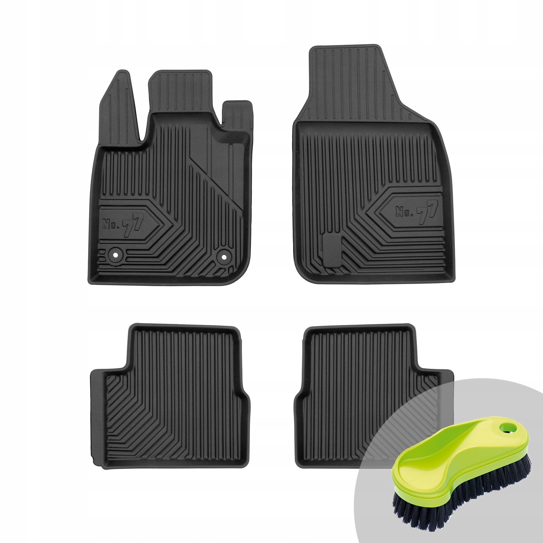 Frogum Autokoberce pro Fiat 500e II od 2020 kartáč