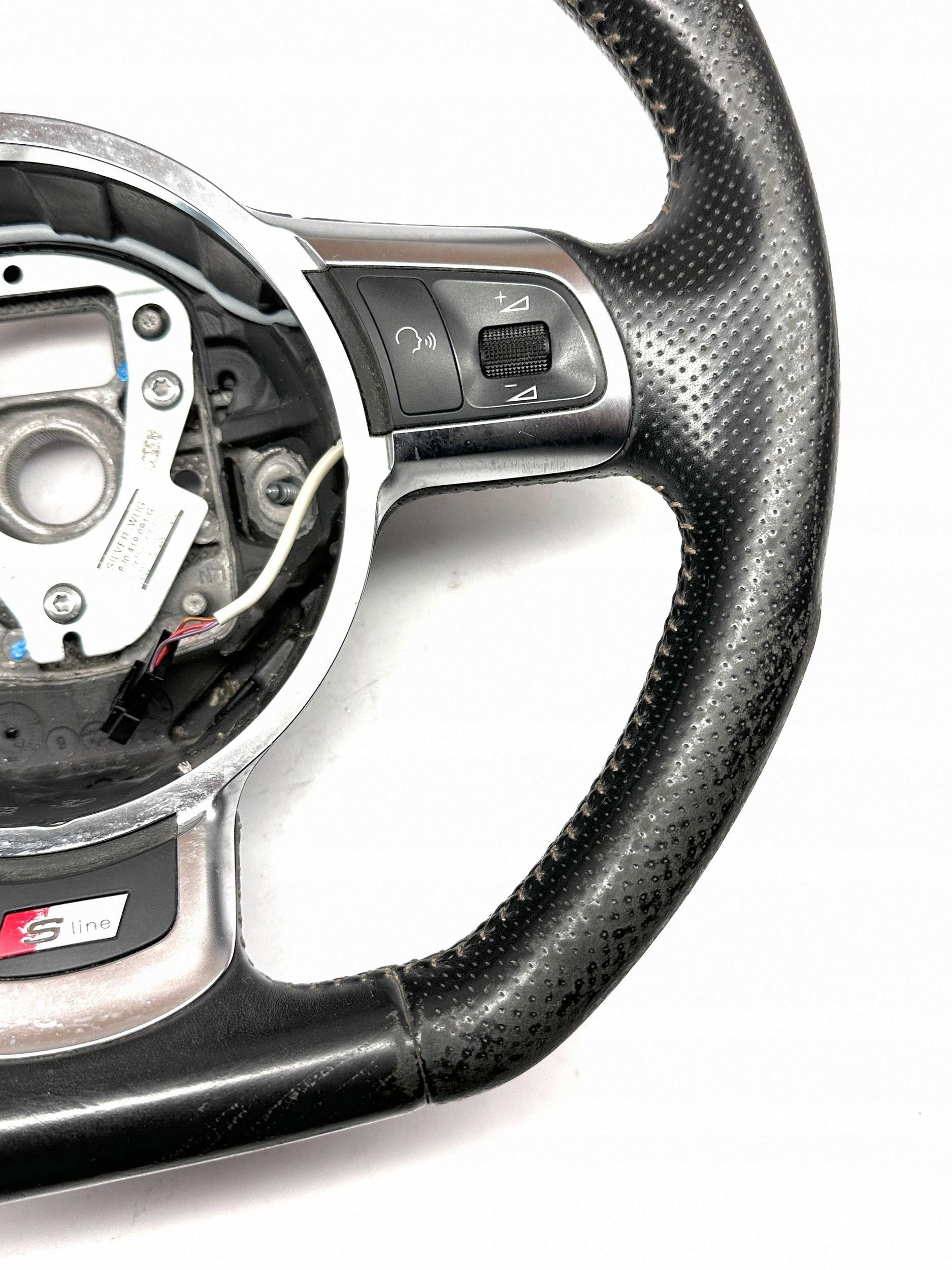 AUDI A3 S3 8P TT 8J SLINE steering wheel, MULTI leather SCIETA 8J0419091G