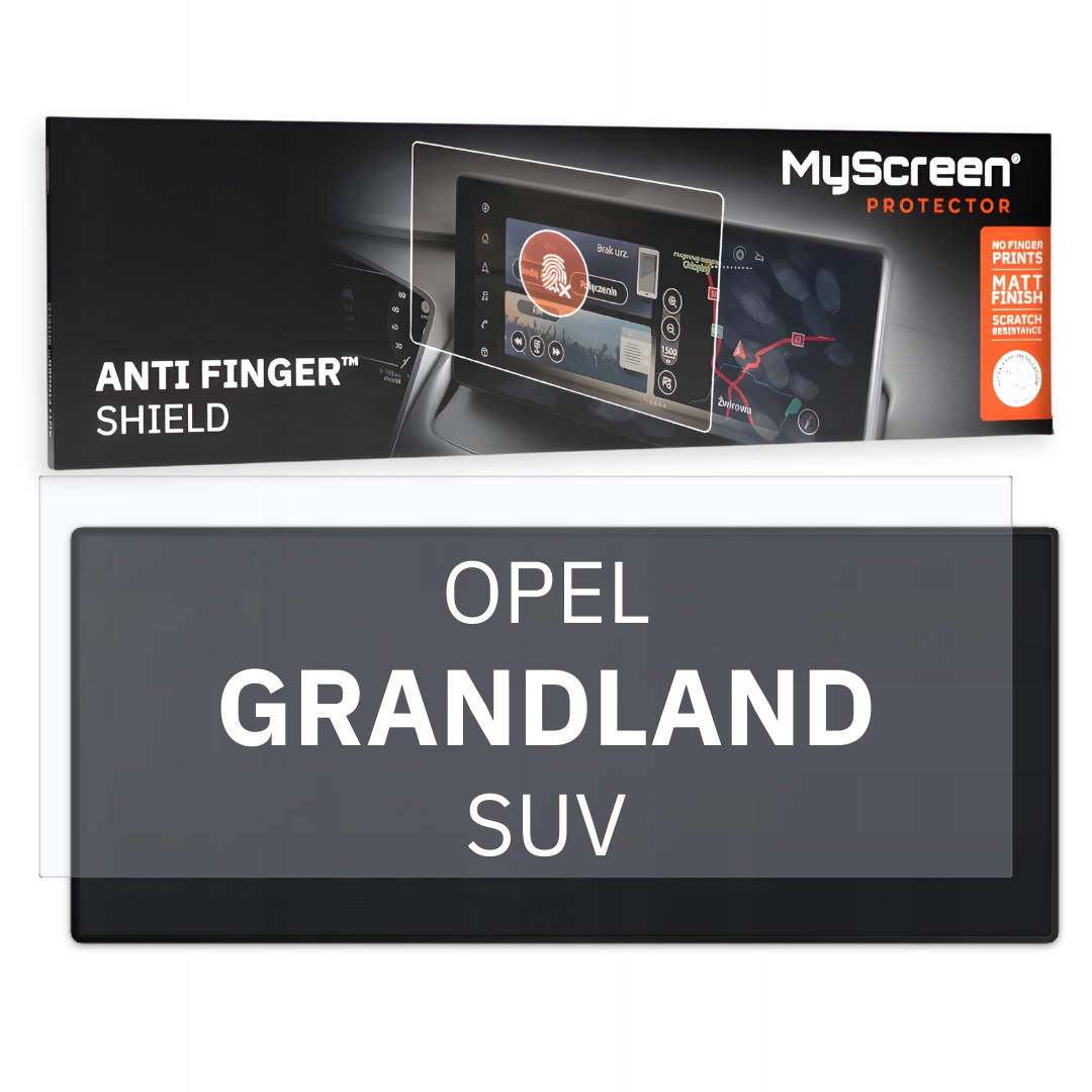 Matná fólie pro Opel Grandland Suv 2021 7" MyScreen Anti Finger