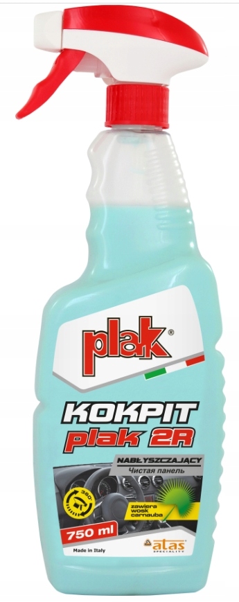 Plak Kokpit 2R Połysk Plastiki 750ml Atomizer