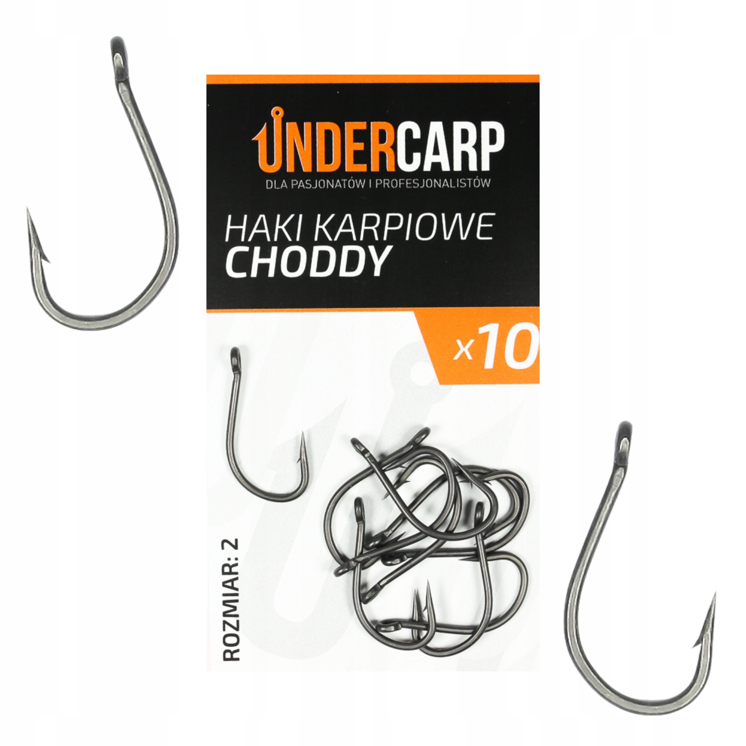 Haczyki Haki Karpiowe Teflonowe Undercarp Choddy 2