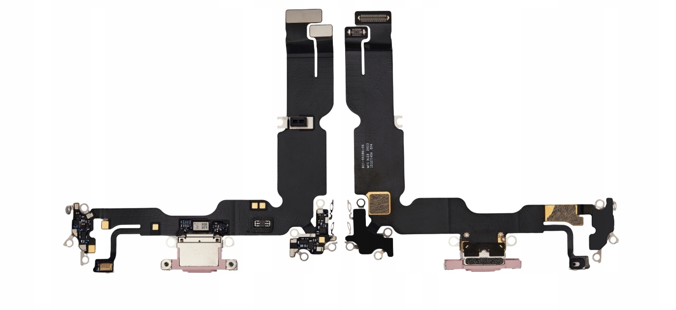 Hq Usb nabíjecí konektor pro Apple iPhone 15 Plus (růžový)