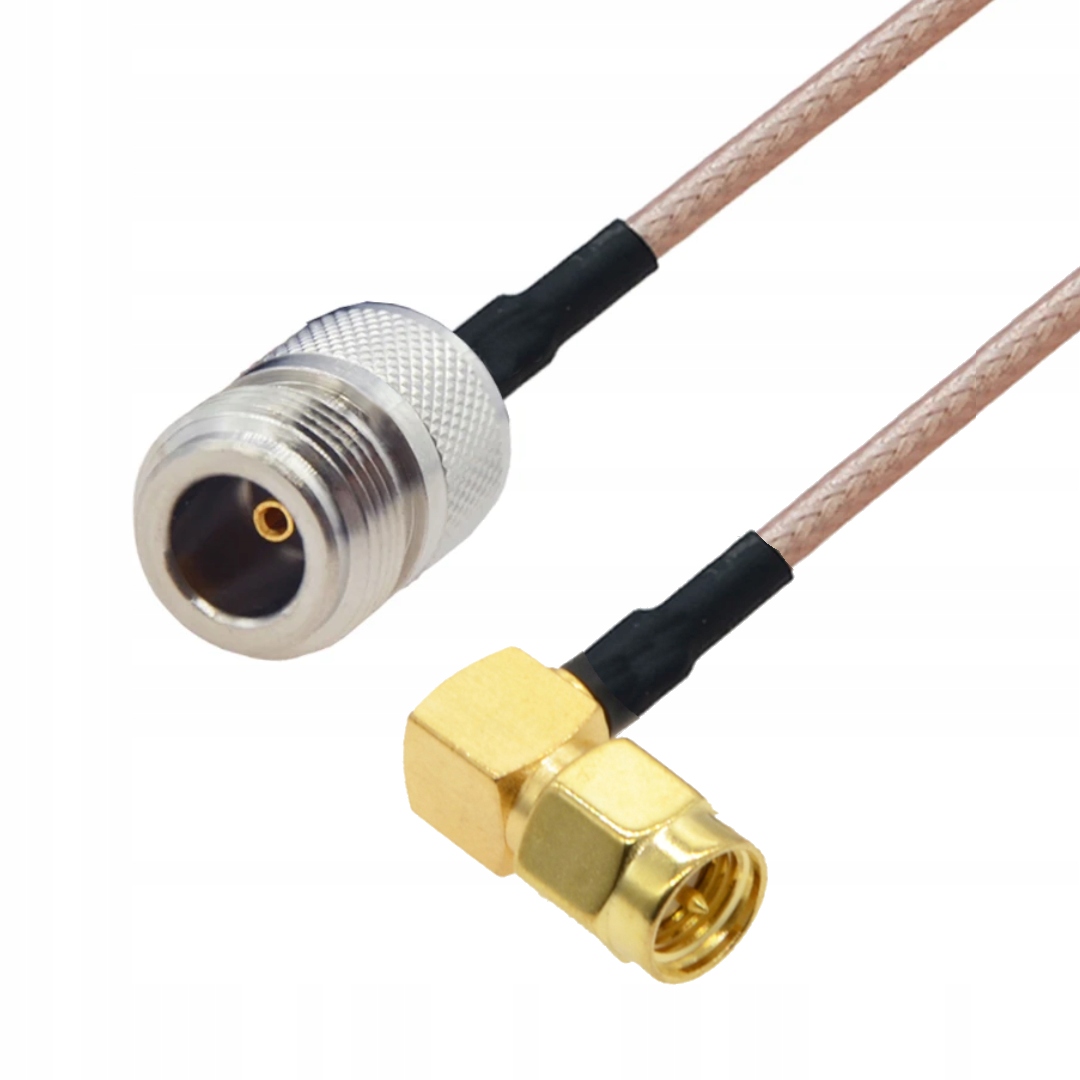 Pigtail N gniazdo Sma wtyk Ra RG316 2m