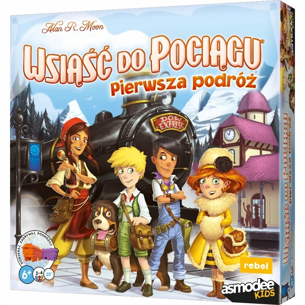 Wsiąść do Pociągu Pierwsza Podróż gra planszowa