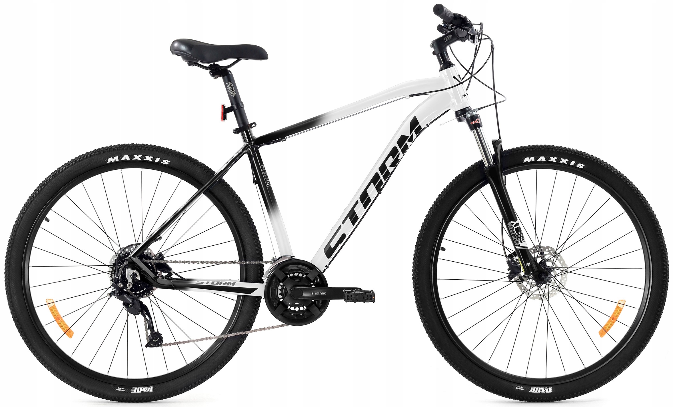 Rower Górski Mtb Storm Shark 5.0 rama 19 29 biały 2025