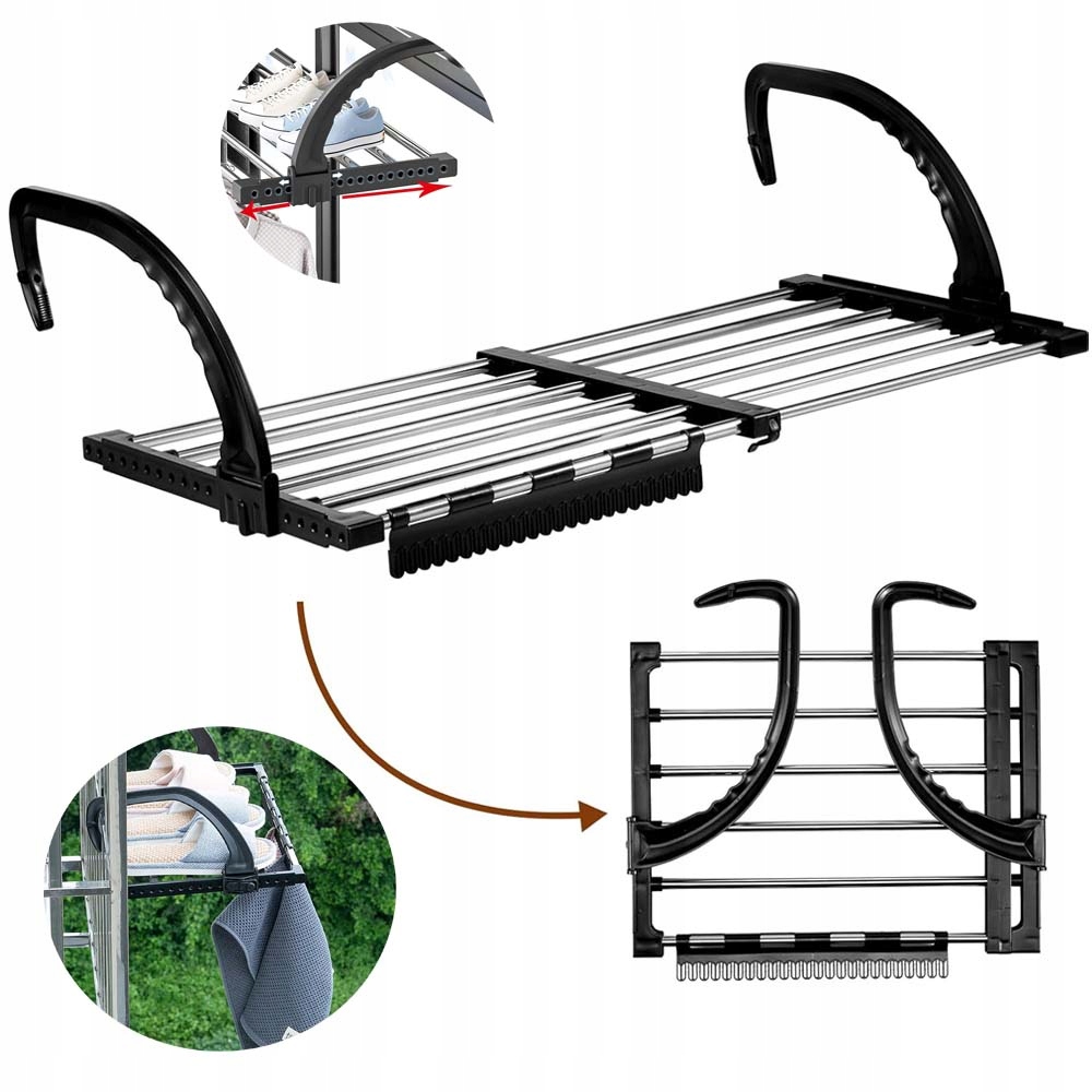 Levně Výsuvný A Závěsný Sušák Na Prádlo, Teleskopické Prádlo, Spodní Prádlo Do Domácnosti