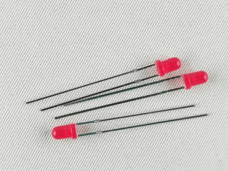 10× Dioda LED 3mm Czerwona 3mm