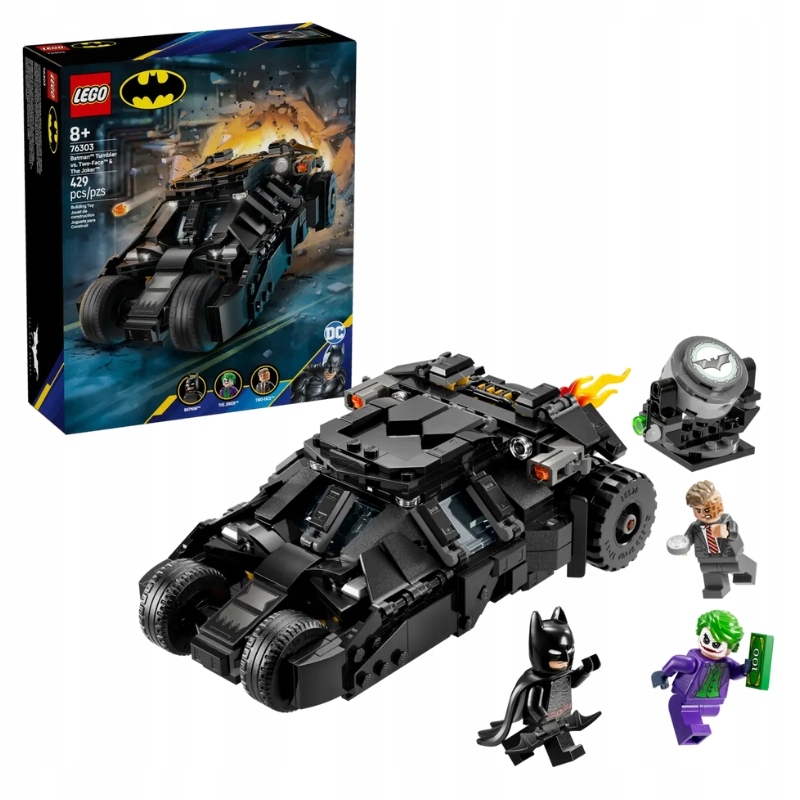 Lego Hrdina Batman Tumbler Batmana Versus Dvě Tváře A Joker 8+