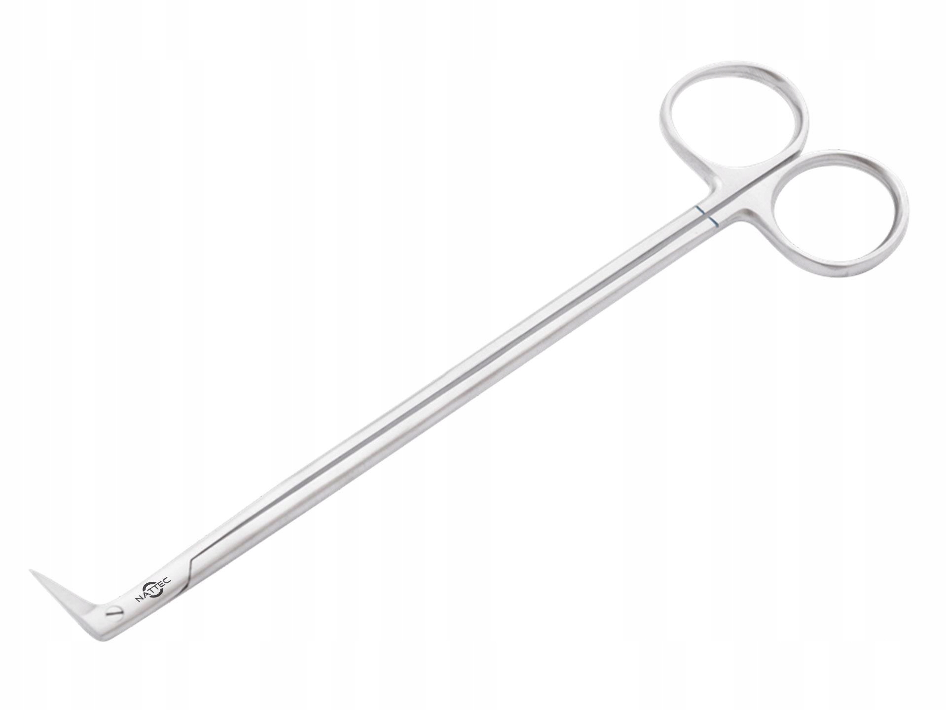 Akvaristické Nůžky Ohnuté Pro Stříhání Roslin 18 CM