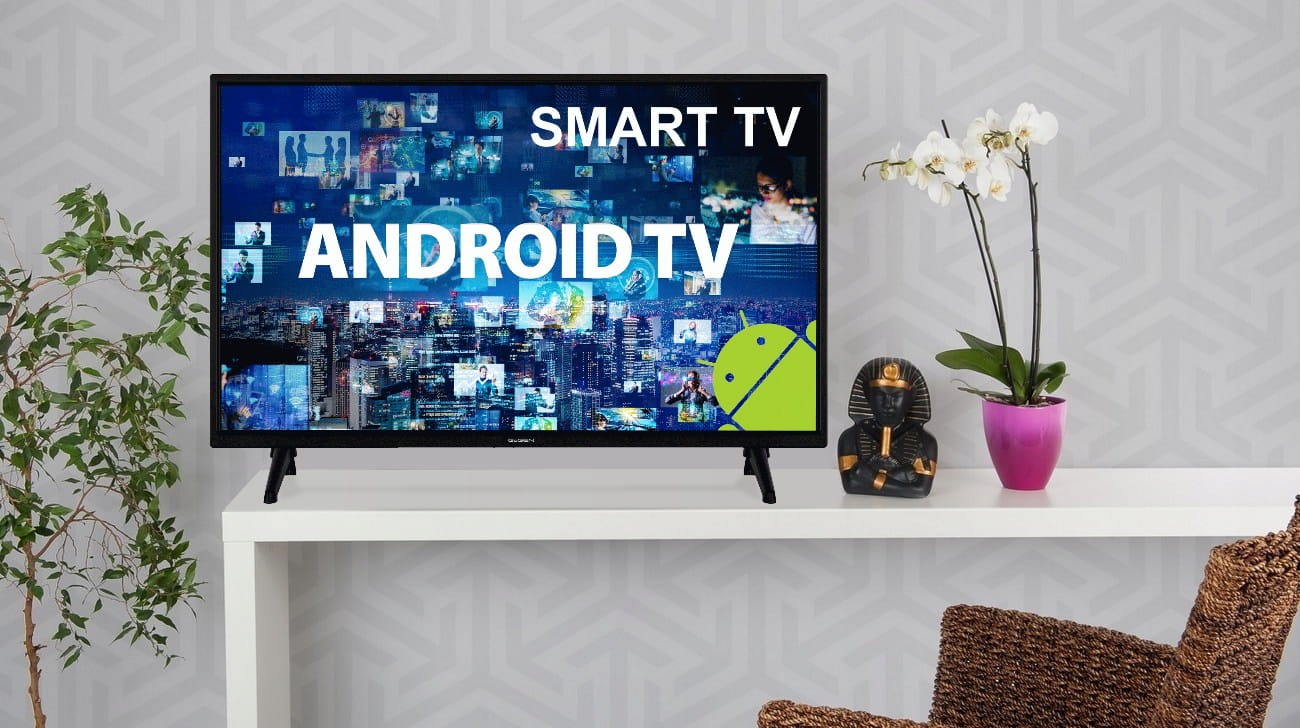 Telewizor SMART Android TV 24 cale HD WiFi DVB-T2 HEVC APLIKACJE Netflix Przekątna ekranu (cale) 24