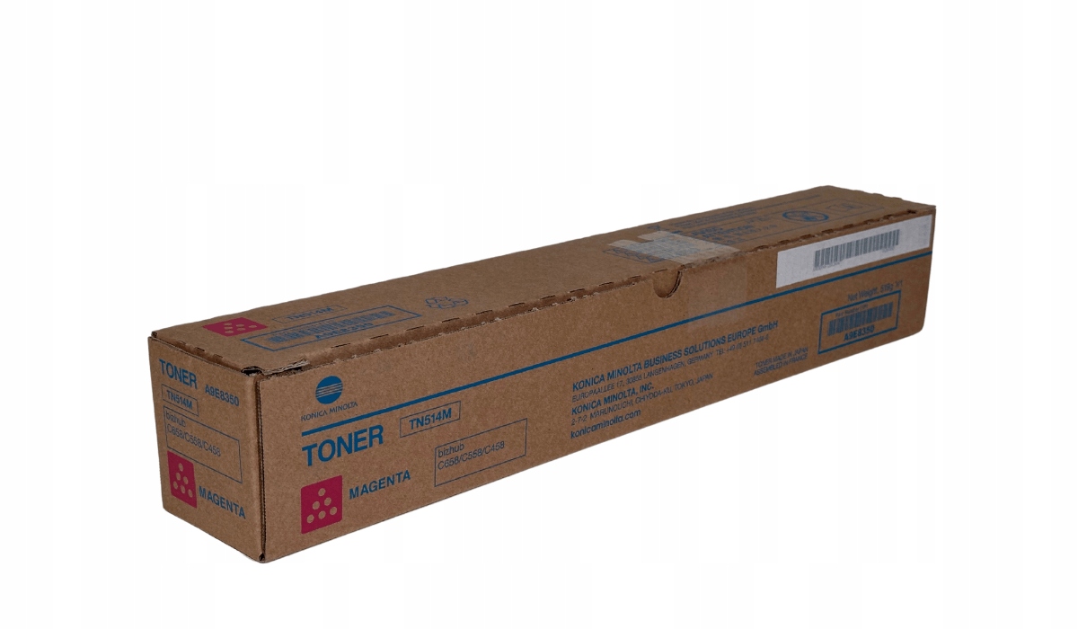 Toner Konica Minolta TN-514 A9E8350 M Originál C458 C558 C658