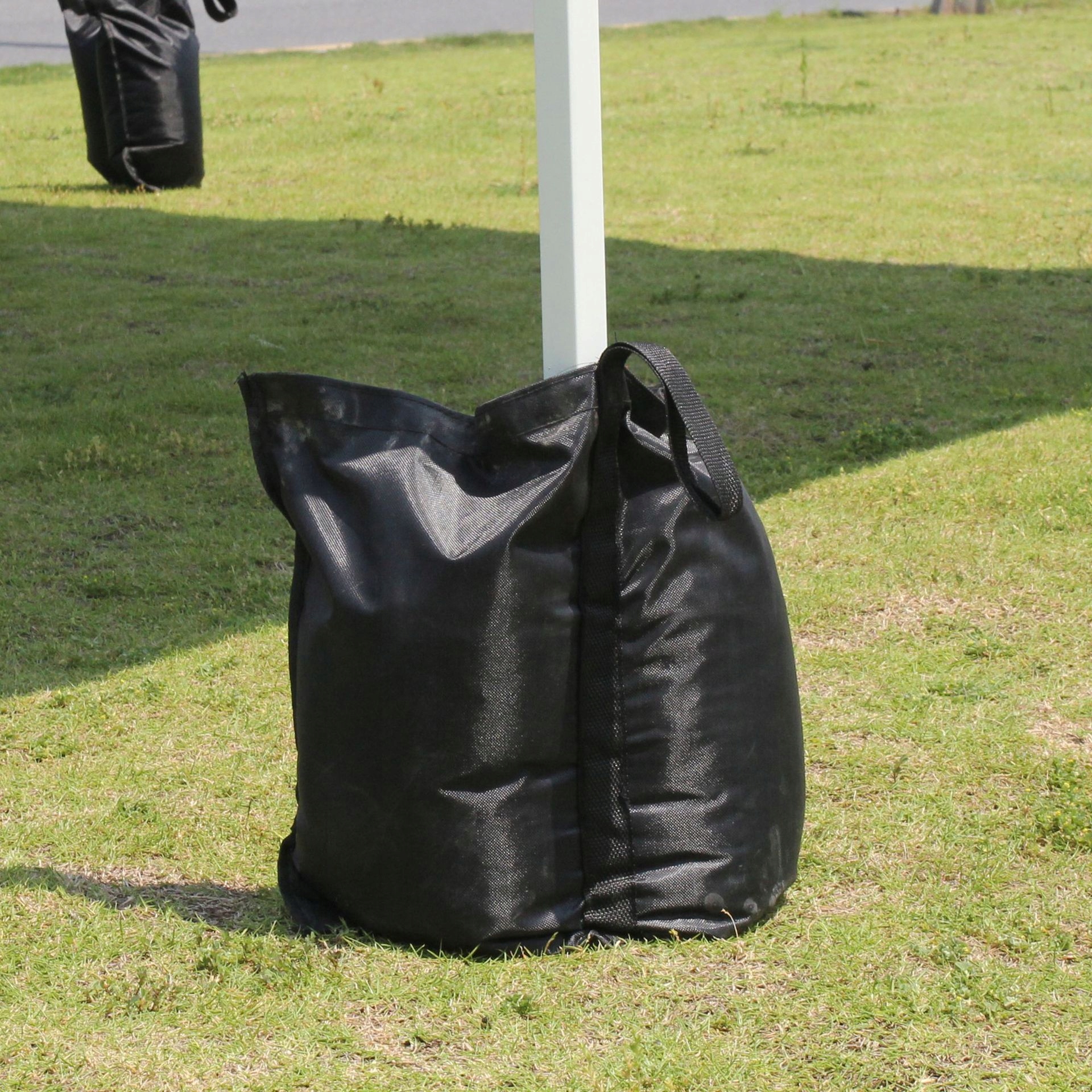 4 X WOREK Z PIASKIEM, OBCIĄŻNIK DO PAWILONU, NAMIOTÓW, TKANINA OXFORD 420D Długość 35 m