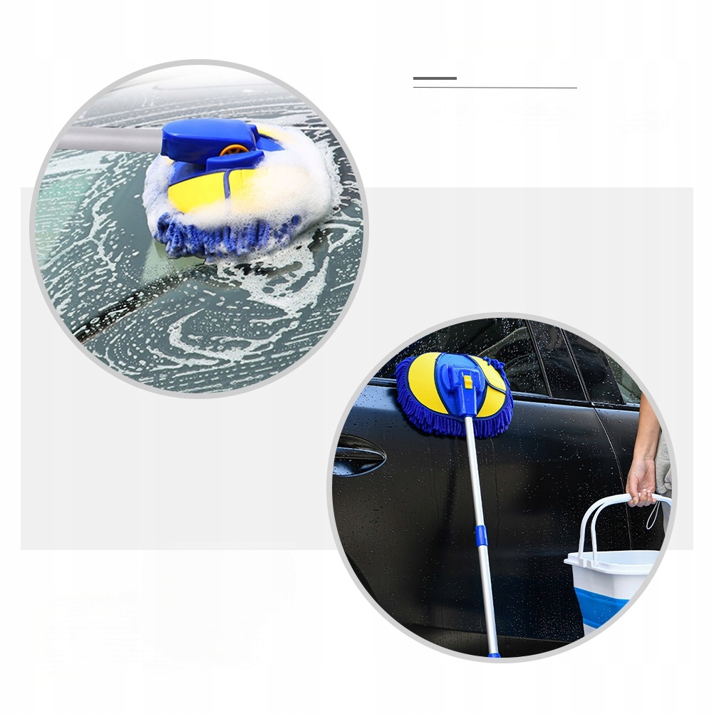 MOP SAMOCHODOWY MYJNIK Z MIKROFIBRY DO ODPYLANIA Producent Inny